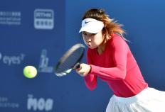 （体育）网球——中国网球巡回赛香港公开赛：王蔷晋级