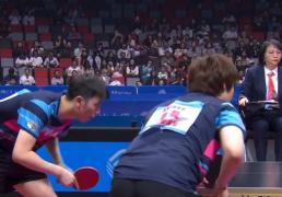 全运会乒乓球混双半决赛：陈垣宇蒯曼胜出，挺进决赛