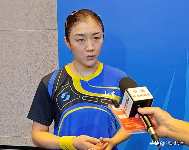 陈梦晋级8强采访！大谈激烈总结不足，强调比赛的调整能力！