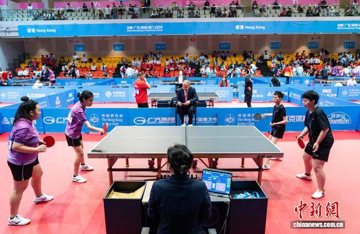 全国残特(tè)奥会特(tè)奥乒乓(pāng)球赛事在香港开赛
